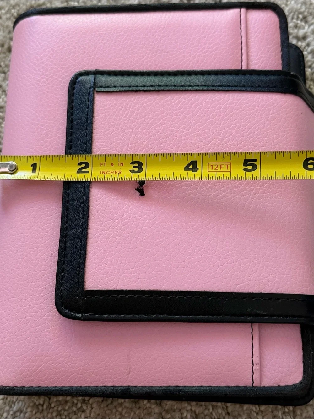 Franklin Covey 365 Pink Compact Planner 5.5”x 7.5” Magnetic Closure 1 inch READ